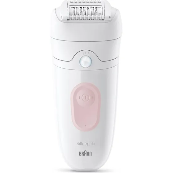 Braun Silk·épil 5 Wit - Draadloze Epilator met MicroGrip & Massage