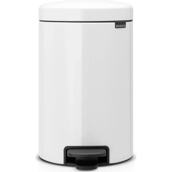 Brabantia Pedaalemmer NewIcon 12 liter - Wit