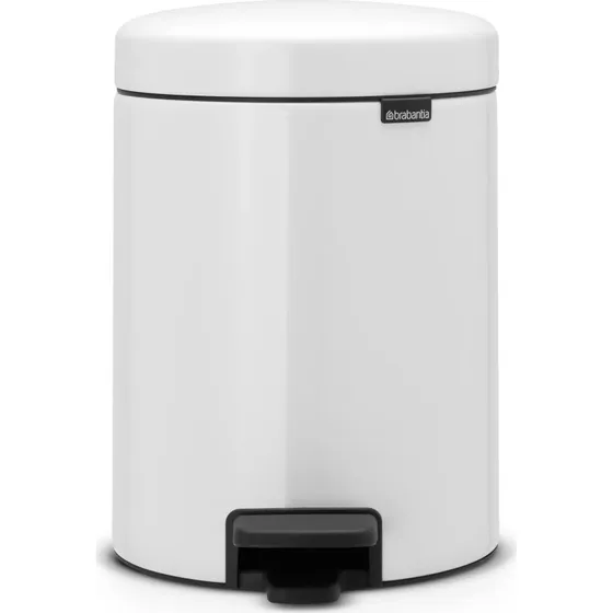 Brabantia NewIcon Pedaalemmer 5 liter - Wit