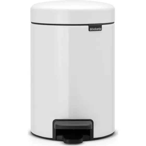 Brabantia Pedaalemmer NewIcon 3 liter - Wit