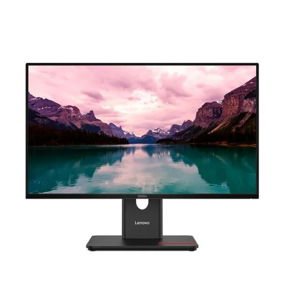 Lenovo ThinkVision T24-40 23,8" Full HD IPS Monitor Zwart