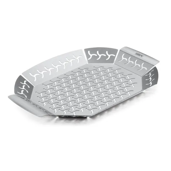 Weber Premium Grillkorf Groot RVS