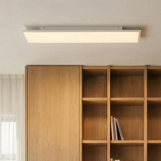 Arcchio Arthur LED Plafondlamp 50W Zilver - 120x30 cm