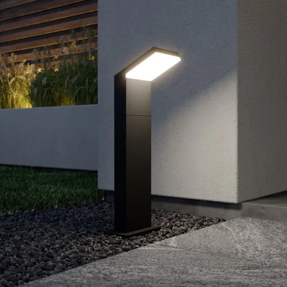 Arcchio Yolena LED tuinpadverlichting - 60 cm - Antraciet