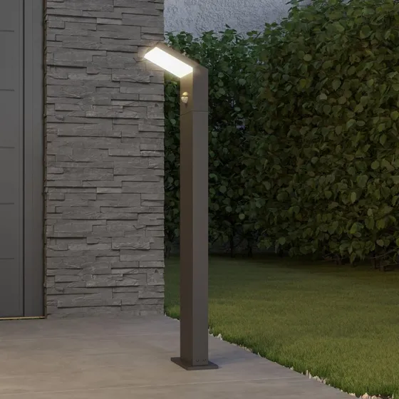 Arcchio LED tuinpadverlichting Yolena, 100cm, Antraciet
