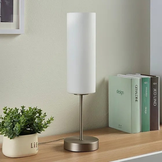Lindby Felice Tafellamp - Wit/Opaal - Modern Glas