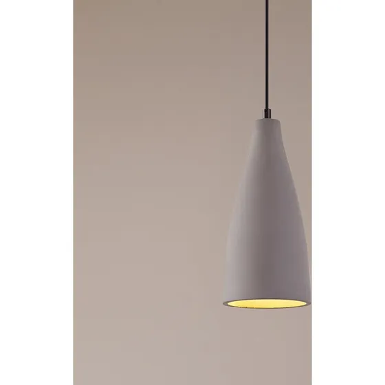 Lindby Hanglamp Sanne - Beton Grijs - Ø 15 cm