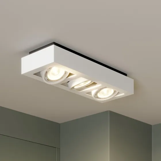 Arcchio Ronka Plafondspot - 3-lamps - Wit - 50 cm