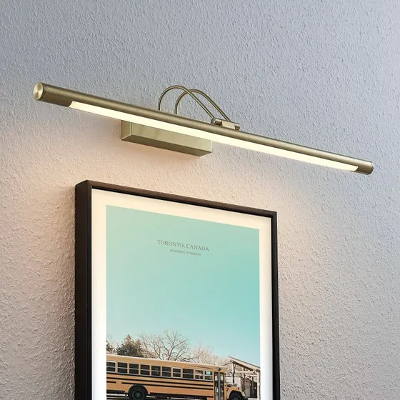 Lindby Mailine LED Schilderijverlichting - Messing - 69 cm