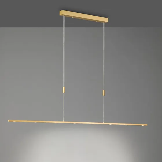 Quitani Tolu LED hanglamp - Messing - 179 cm