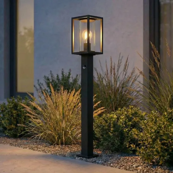Lucande Ferda Tuinpadverlichting 100 cm - Antraciet - Sensor