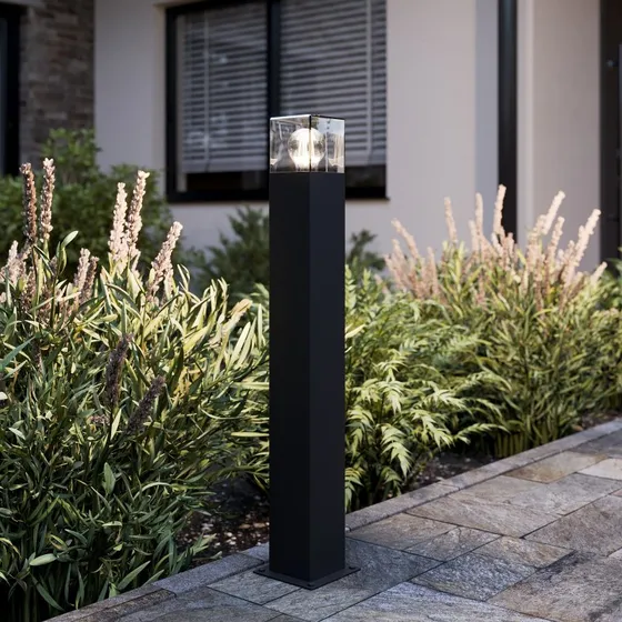 Lucande Keke Tuinpadverlichting - Antraciet - 70 cm
