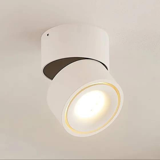 Arcchio LED plafondspot Rotari, wit, dimbaar, 946 lm