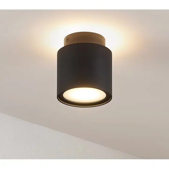 Arcchio Plafondlamp Walisa - Zwart - Ø 10 cm - GU10