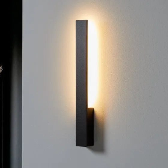 Arcchio Ivano LED wandlamp - Zwart - 42,5 cm
