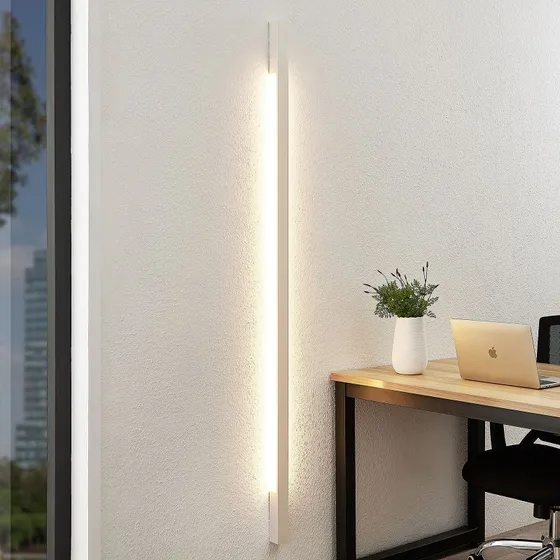 Arcchio Ivano LED Wandlamp - Wit - 170 cm