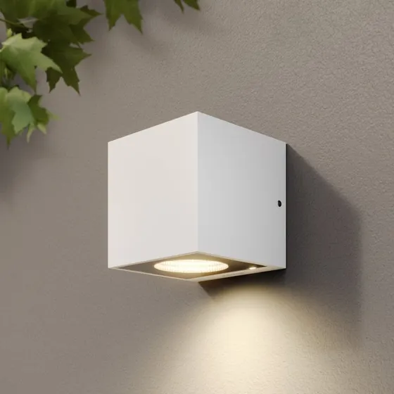 Arcchio Tassnim LED buitenwandlamp - Wit - Modern - IP65