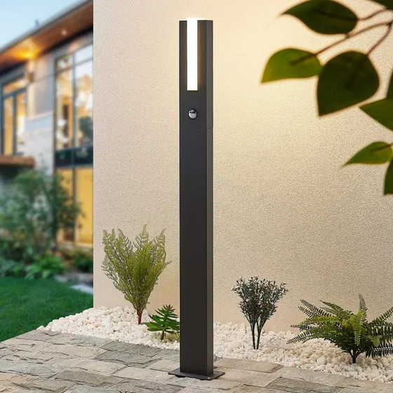 Lucande Virgalia LED Tuinpadverlichting met Bewegingsmelder, 100cm