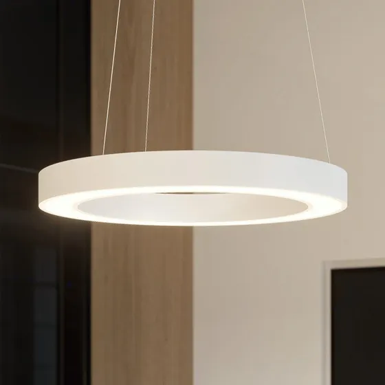 Arcchio Sharelyn LED Hanglamp - Wit - 80 cm - Dimbaar