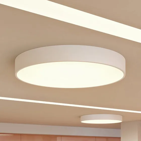 Arcchio Noabelle LED Plafondlamp - Rond - Ø 80 cm - Wit