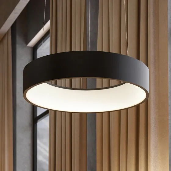 Arcchio Aleksi LED hanglamp - Zwart - Ø 45 cm - CCT