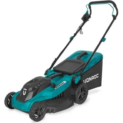 Vonroc LM506AC Grasmaaier 1600W, 38 cm, 42L Opvangbak
