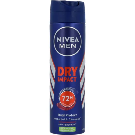 Nivea Men Dry Impact Deodorant Spray 150 ml