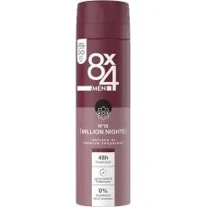 8X4 Deospray Million Nights 150ml
