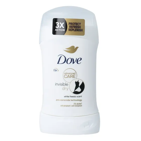 Dove Deodorant Stick Invisible Dry 40 ml