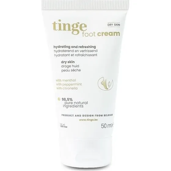 Tinge Hydraterende Voetcrème 50ml voor Droge Huid
