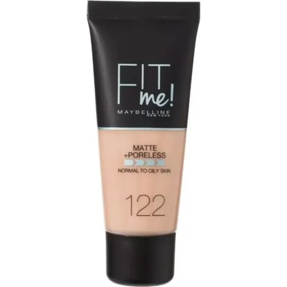 Maybelline Fit Me Matte + Poreless Foundation 30ml - 122 Cream