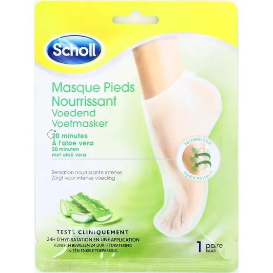 Scholl Expert Care Voetmasker Aloe Vera 1 paar
