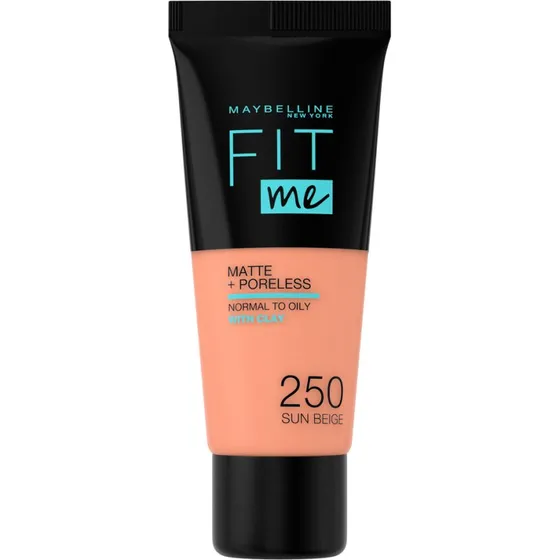 Maybelline Fit Me Matte + Poreless Foundation 250 Sun Beige 30 ml