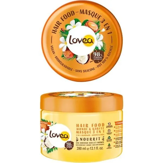 Lovea 3-in-1 Haarmasker Monoi & Shea 390 ml