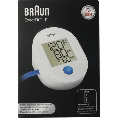 Braun ExactFit 1E Bovenarmbloeddrukmeter BUA4000EU