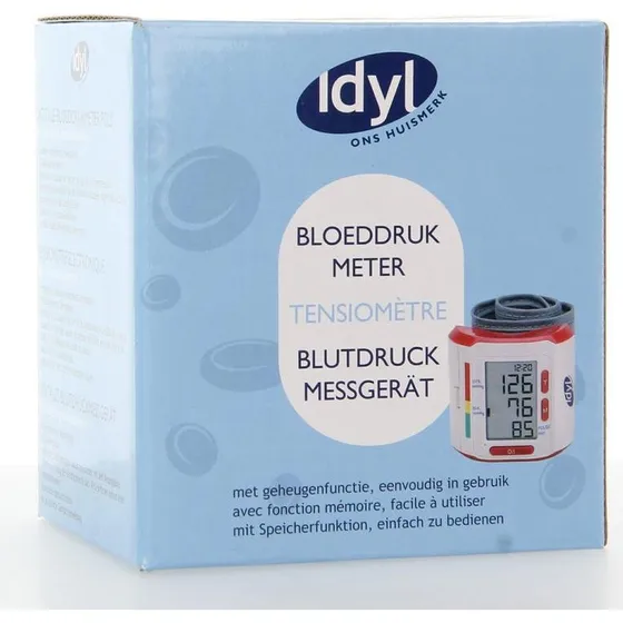 Idyl Bloeddrukmeter Polstensiometre NL-FR-DE