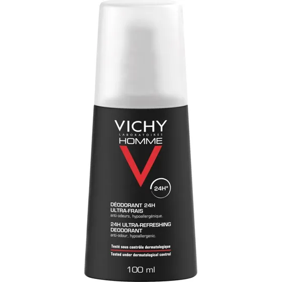 Vichy Homme Deodorant Spray 100ml Ultra-Fris 24U