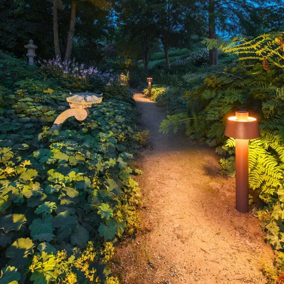 SLV Photoni 75 Tuinpadverlichting - Roest - Aluminium - 75 cm