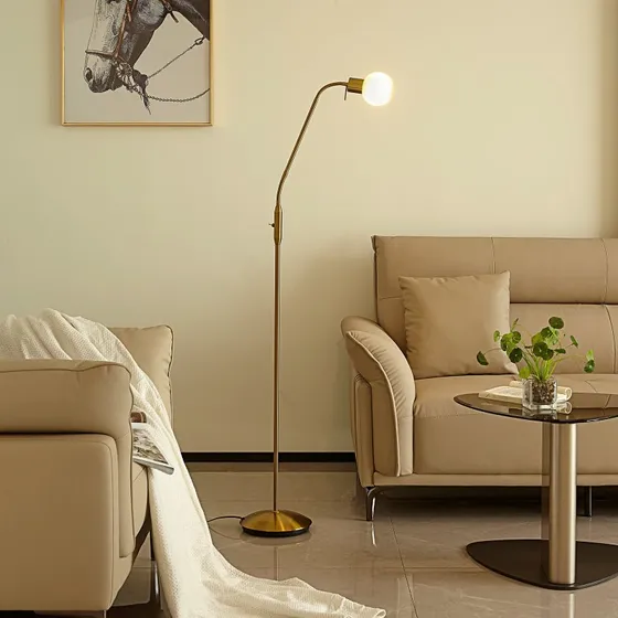 Lindby Elaina Vloerlamp - Messing - 162 cm