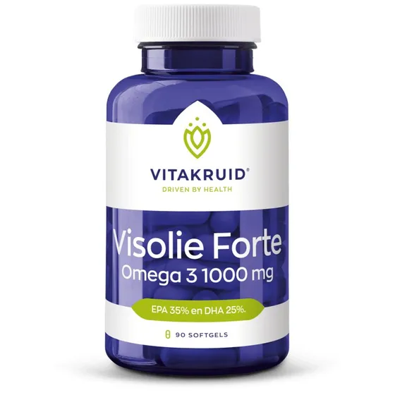Vitakruid Visolie Forte 1000 mg EPA 35% DHA 25% 90SG