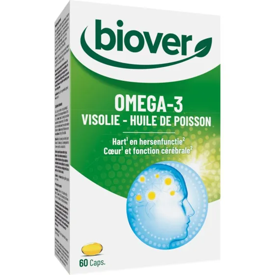 Biover Omega 3 Visolie 60 Capsules