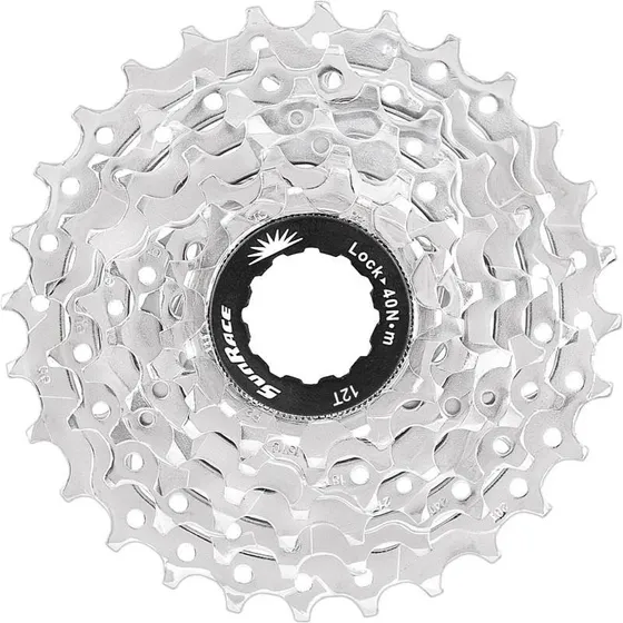 Sunrace Cassette 7v 12-28T Nikkel