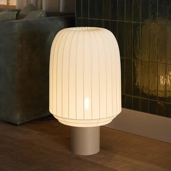 Northern Tradition vloerlamp - Offwhite - E27