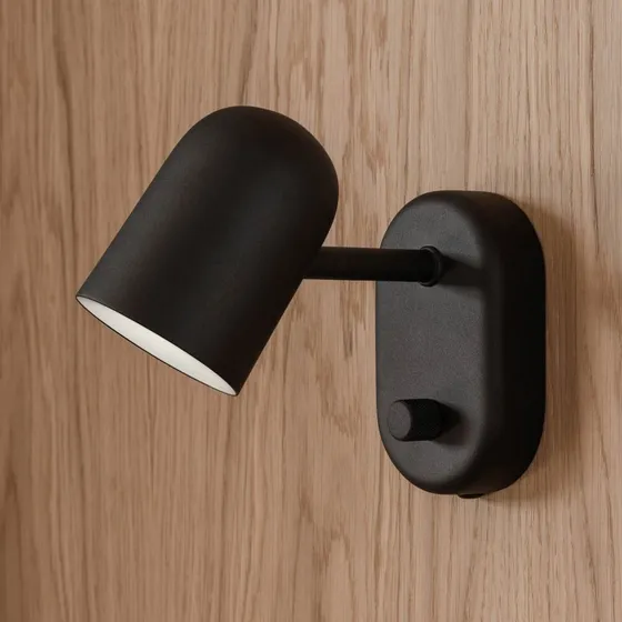 Northern Buddy Wandlamp - Zwart