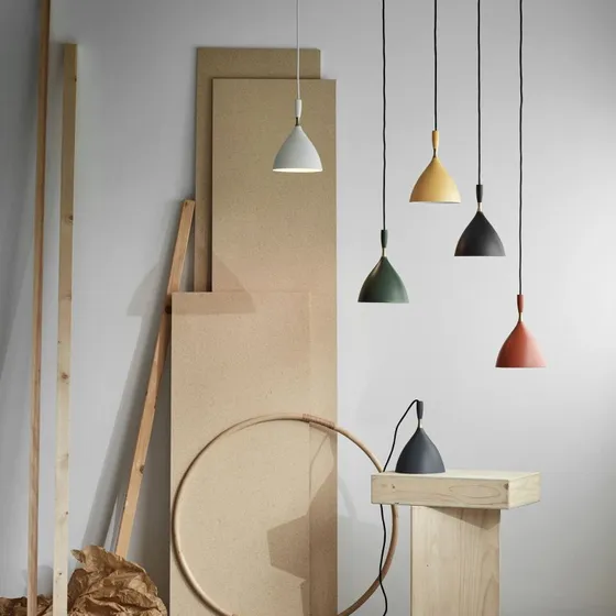 Northern Dokka Hanglamp Donkergrijs - Staal