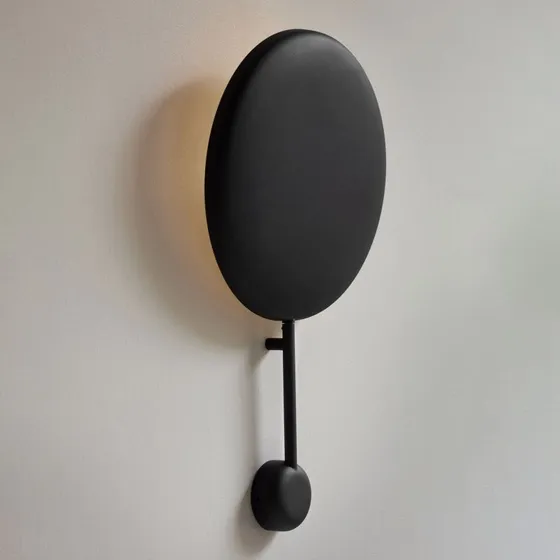 Northern Ink LED wandlamp met verstelbare kap - Matzwart