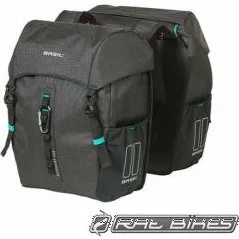 Basil Discovery 365D Enkele Fietstas Zwart Melea 20L