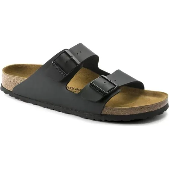 Birkenstock Arizona Narrow Birko-Flor Zwart - Maat 36