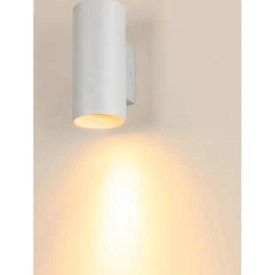 SLV Asto Tube Wandlamp Wit - Modern - GU10