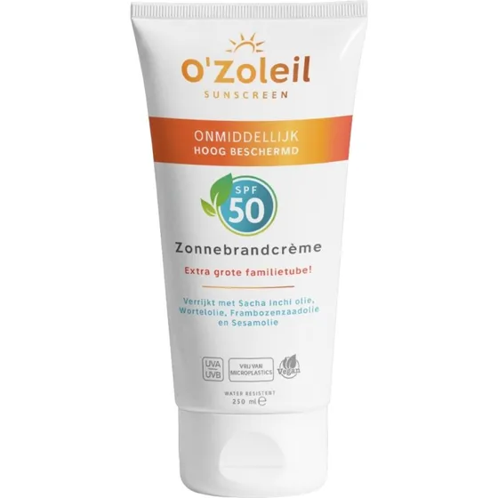 O'Zoleil Zonnebrandcrème SPF50 XL 250 ml familieverpakking